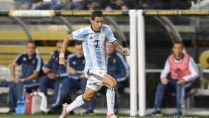 메시 없는 아르헨티나, 디 마리아가 끝냈다