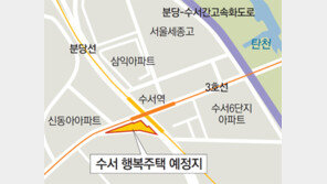 서울시-강남구, 이번엔 ‘수서 행복주택’ 충돌