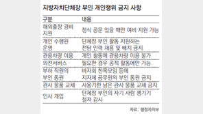 지자체장 부인의 ‘칠거지악’