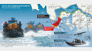 ‘해상 민경’ 휴전이후 첫 투입… 中어선 10여척 몰아내