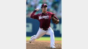 ‘타구 맞고 40구’ 신재영의 아름다운 투혼