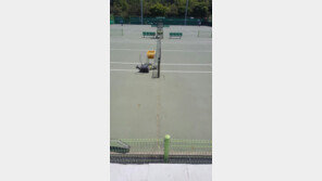 장충 테니스코트의 애환 …9개중 6개코트 보수 ‘시급’