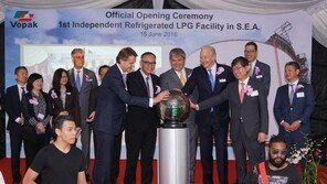 SK가스, 싱가포르에 첫 ‘LPG 탱크터미널’ 준공…4만t 규모 