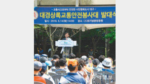 대경상록자원봉사단 “대구 교통사고 30% 줄이자”