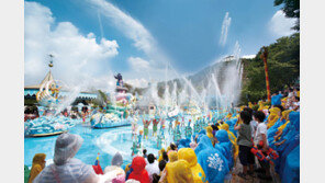 물 만난 에버랜드 ‘이보다 신날 수 없다’