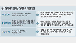 여권 ‘이원집정부제’ 만지작… 야권은 이해관계 따라 제각각