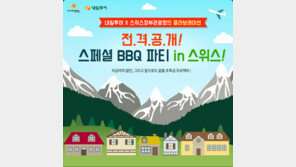 [Biz gallery] 내일투어, 알프스 무료 바비큐 파티