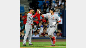 최승준 프로 데뷔 두번째 연타석홈런