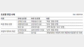“도로명에 반포-목동 넣어주세요” 이름만 바꿔도 아파트 가격 껑충