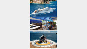 월세가 40억, 초갑부를 위한 유람선