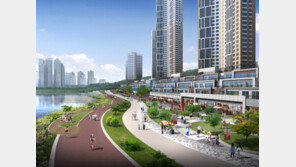 수변 프리미엄 ‘톡톡’…호수공원 인접상가 눈길