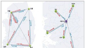 시속 200㎞ 준고속철도망 구축…전국 2시간대로 연결, 수도권 출퇴근 시간 ‘30분대’