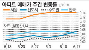 [아파트 시세]서울 강남구 아파트값 3.3m² 당 3300만원 돌파