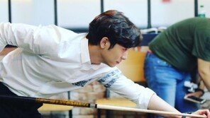 ‘아이가 다섯’ 안우연, SNS 근황 보니…당구장에서 “레디큐!”