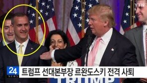 경질된 트럼프 선대본부장 누구? ‘여기자 폭행 시비’ 등 수차례 구설
