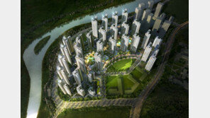 안산에 ‘자이’ 미니신도시 들어선다