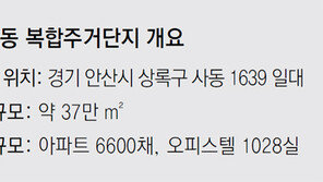 GS건설, 안산에 7600채 ‘미니 신도시’ 조성