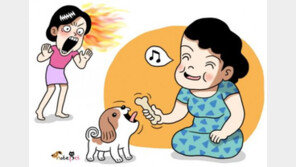  '진짜 개빡친다' vs '맨날 사료만 먹이냐'