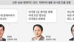 “카드사 DNA 버려야 산다”… 디지털 혁신 외치는 카드 빅3