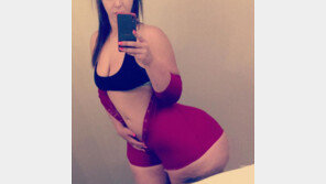 [영상]엉덩이가 예쁜(X), 아니 큰 여자 화제…둘레가 70인치