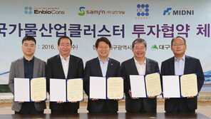 대구시 ‘물산업 클러스터’ 조성 가속도