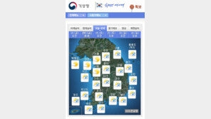 ‘장마전선 영향’ 오늘(24일) 전국 흐리고 비…밤에는 대부분 그쳐