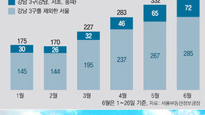 재건축風에 강남권 일반아파트도 들썩… 강북은 아직 無風 