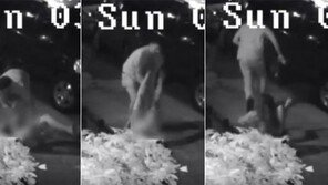 새벽 도심서 女 성폭행 시도 男, 거센 저항에 ‘줄행랑’ CCTV 공개