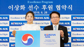 [콤팩트뉴스] 대한항공, 이상화 후원 협약식