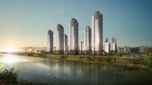 [화제의 분양현장]신동아건설, 금강 수변공원 조망… 7월 1일 본보기집 개관 