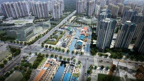 [화제의 분양현장]라베니체 마치에비뉴 6, 7차…한강신도시 수변 스트리트형 상가 