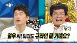 ‘라디오스타’ 한철우에 이경규 “김성균·조진웅·곽도원 다 떴는데 한철우만 못 떠”