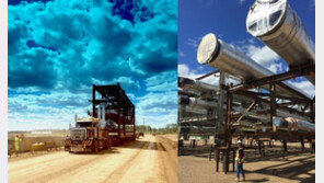 SK건설, 캐나다 포트힐스 오일샌드 플랜트 모듈 이송 완료