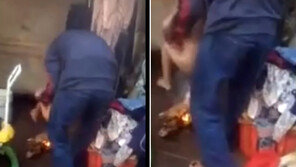 새아빠 아동학대 영상에… 네티즌 분노