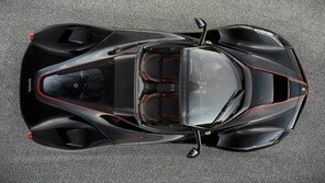 페라리, 라페라리 스파이더 첫 공개 ‘2.9초 만에 100km/h’