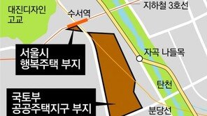 [어떻게 생각하십니까]‘수서 행복주택 41채’ 놓고… 서울시 “건립 강행” 강남구 “반대”