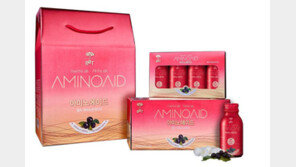 몸에 좋은 아미노산 18종, 한 번에 마셔요