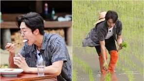 ‘삼시세끼’ 모내기… “남주혁 키커서 허리 숙였다 펴는 데 오래 걸려”