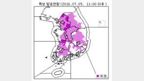 전국 대부분 폭염주의보, 일부 지역 폭염경보…낮 최고기온 31~35℃