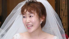 ‘결혼’ 박슬기 “션·정혜영 같은 부부 되고 싶다…서로에게 기쁨 되고파”