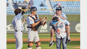 ‘작은 철인’ 은총이의 아주 특별한 시구…‘감동’