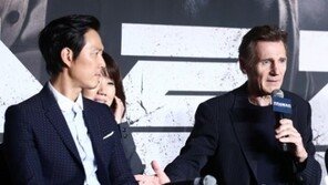 ‘인천상륙작전’ 리암 니슨, 이정재 극찬 “진정한 배우…그는 프로였다”
