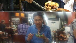 ‘수요미식회’ 삼겹살 시식 인증샷…홍신애, 고기 구울 땐 선글라스? 낮술 땡기는 장도팔 ‘폭소’