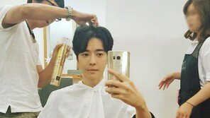 ‘외모지상주의’ 박태준, ‘라스’ 촬영 전 미용실에서 관리받으며 훈훈 인증샷
