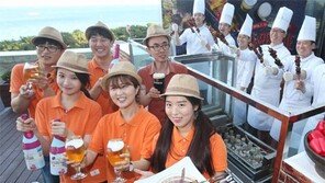 “피서철에 바비큐 즐기세요”