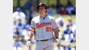 ‘김현수 결장’ 볼티모어, 탬파테이에 패해 5연승 좌절…부상자 명단은 피할 듯