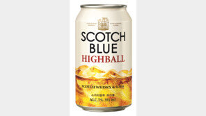 위스키 풍미 + 탄산 청량감