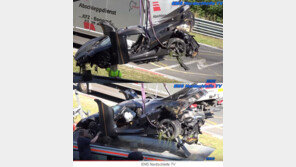 ‘35억원짜리 자동차’ 폐차 직전 상태, 사고 얼마나 심각했으면…