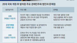 ‘제2의 엘리엇’ 먹잇감 노리는데… 국회는 경영권 방패 뺏기