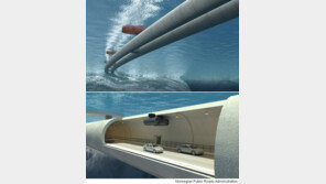 노르웨이의 물에 뜨는 터널 프로젝트 ‘화제’